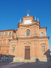 Image showing Church of Sant Antonio meaning St Anthony in Chieri