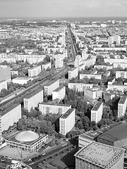 Image showing  Berlin aerial view 