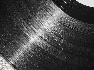 Image showing Scratched record