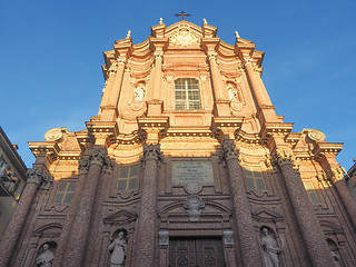 Image showing San Filippo Neri church in Chieri