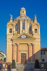 Image showing Church of San Bernardino meaning St Bernardine in Chieri