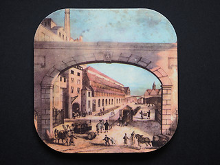 Image showing Beermat drink coaster