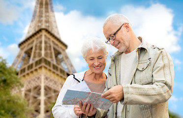 Image showing senior couple on city street