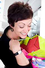 Image showing woman shopping