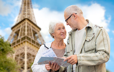 Image showing senior couple on city street