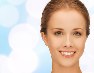 Image showing beautiful young woman face