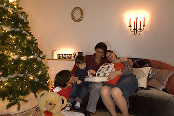Image showing family christmas time
