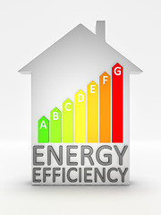 Image showing house energy efficiency