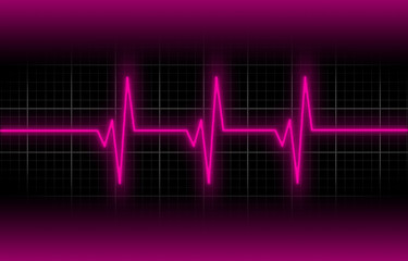 Image showing Electrocardiogram - Concept of healthcare