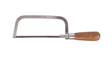 Image showing Small rusty hacksaw