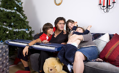 Image showing family christmas time