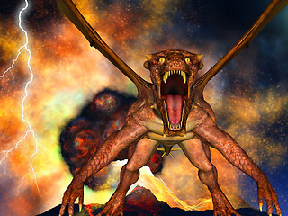 Image showing Dinosaur doomsday