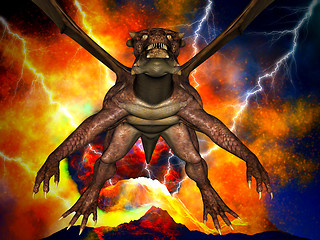 Image showing Dinosaur doomsday