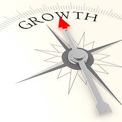 Image showing Growth compass