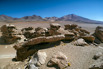 Image showing Desert rocks