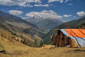 Image showing Nepalese hut