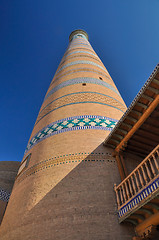 Image showing Minaret in Khiva