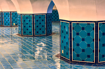 Image showing mosque floor