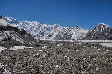 Image showing Glacier in Kyrgyzstan