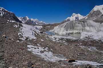 Image showing Glacier in Kyrgyzstan