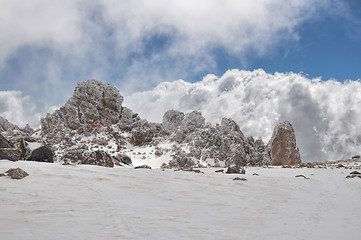 Image showing Rocks on Sabalan