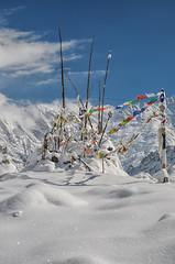 Image showing Himalayas near Kanchenjunga