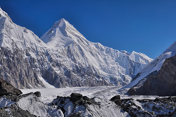 Image showing Glacier in Kyrgyzstan