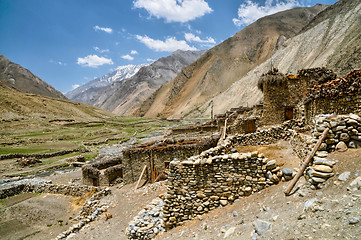 Image showing Nepalese old village