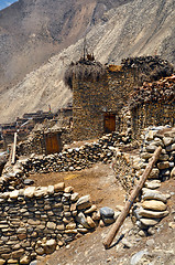 Image showing Nepalese old village