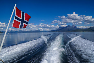Image showing Norwegian ferry