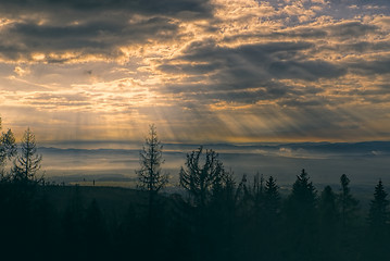 Image showing God rays