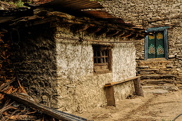 Image showing Old village in Nepal