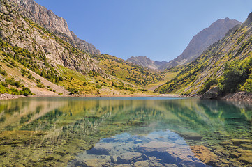 Image showing Tien-Shan lake