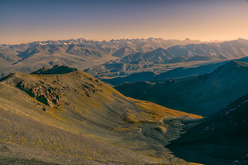 Image showing Landscape in Kyrgyzstan