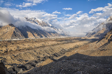 Image showing Glacier in Kyrgyzstan