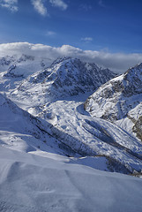 Image showing Mountain wall