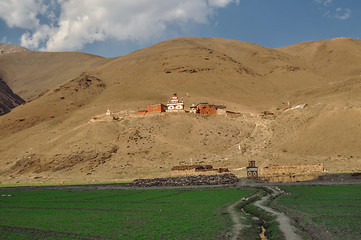 Image showing Nepalese old village