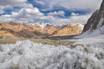 Image showing Ice crystals in Tajikistan