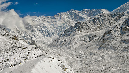 Image showing Himalayas near Kanchenjunga