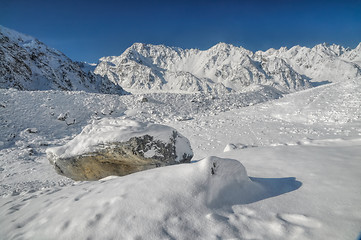 Image showing Himalayas near Kanchenjunga