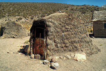 Image showing Hut in Sajama