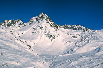 Image showing French mountains