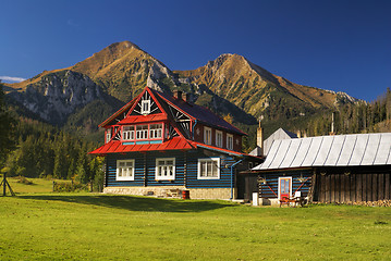 Image showing Mountain hut in Slovakia