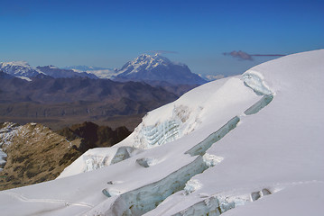 Image showing View from Huayna Potosi