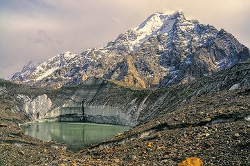 Image showing Engilchek glacier