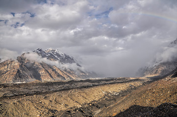 Image showing Glacier in Kyrgyzstan