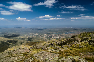 Image showing Panorama in Capilla del Monte