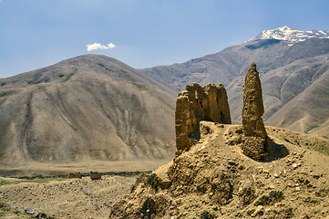 Image showing Ruins of buddhist shrines