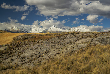 Image showing Cordillera Negra in Peru