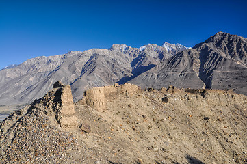 Image showing Fortress ruins in Tajikistan